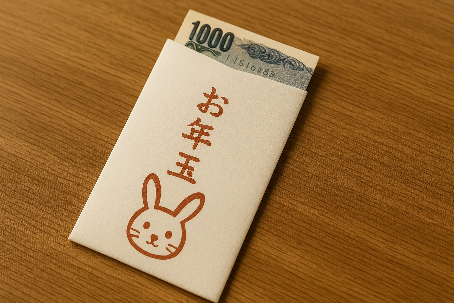 Japanese New Year’s gift envelope (Otoshidama pouch)